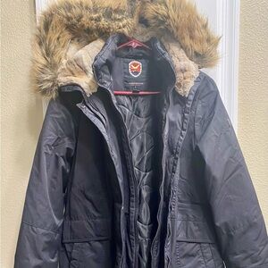 1 Madison Expedition Heritage Collection Ladies Parka Black Size Large